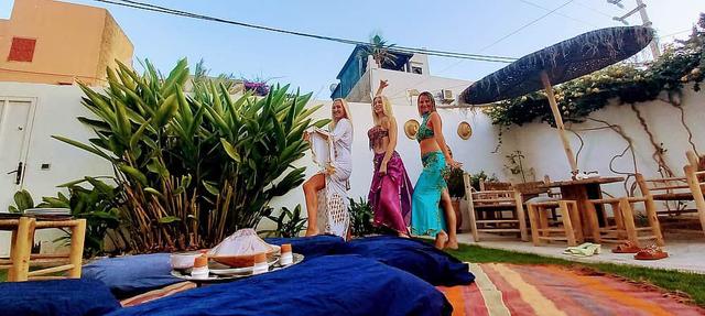 8 Journée en retraite de danse du ventre et de yoga au Maroc