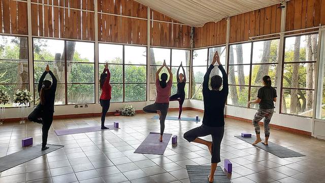 4 Journée privée de yoga aérien Retrait à Milpas Altas, Guatemala