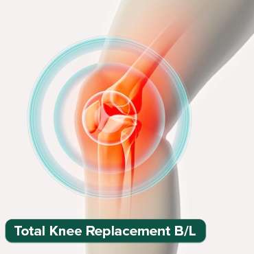 ጠቅላላ የጉልበት መተካት 1 ጎን (TKR) መትከልን ያካትታል